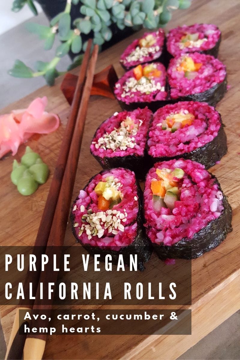 purple sushi